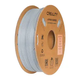 Creality - 1.75 mm Hyper ABS Filament Grey 2.2 lbs for high-speed printers (1-pack) - Gray
