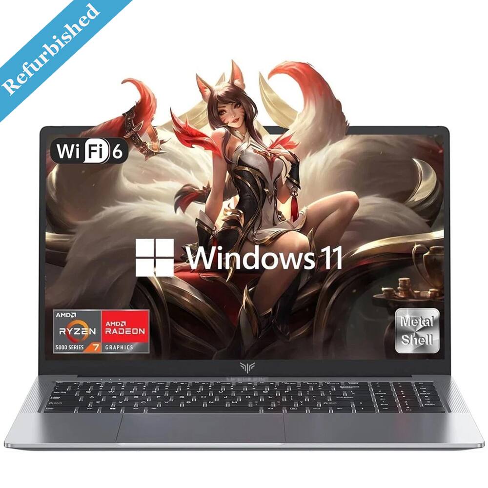 ACEMAGIC - Refurbished Excellent - TX16PRO - 16inch Laptop - AMD Ryzen 7 5825U(8C/16T, Up to 4.5GHz) 16GB RAM 512GB NVMe SSD - Windows 11 pro - WiFi 6 - Gray