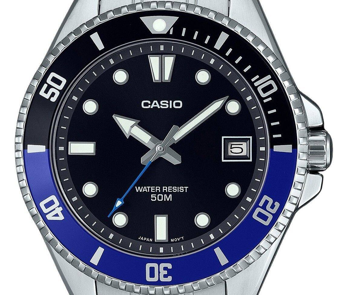 50 I CASIO 10 5 40 I WATER RESIST 50M JAPAN MOV'T 30 I 20