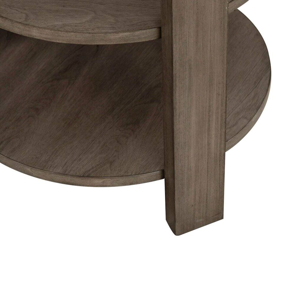 Alt View 1. Liberty Furniture Industries - Sutton Chairside Table for Living Room - Bleached Sand - Bleached Sand.