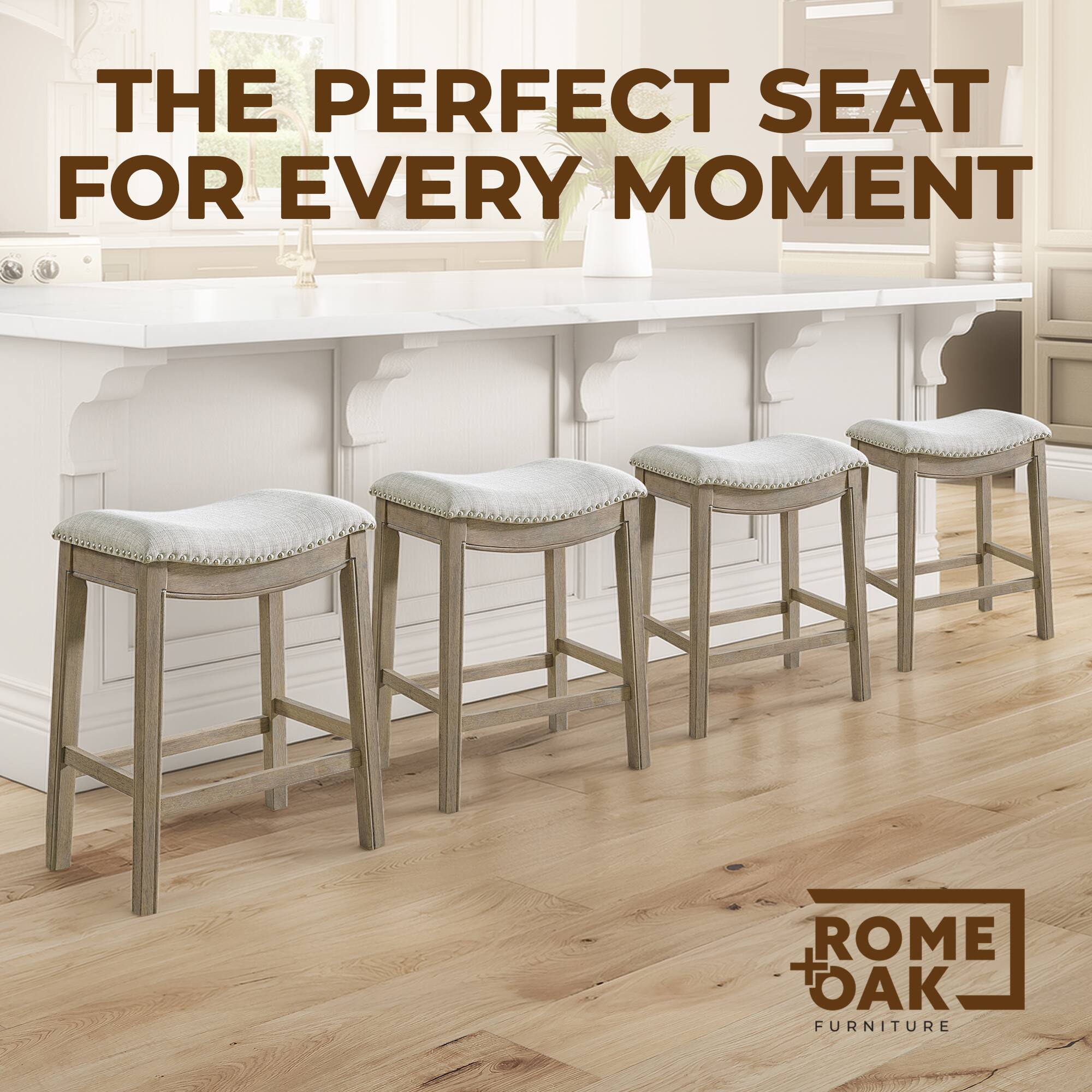 THE PERFECT SEAT FOR EVERY MOMENT  
ROME + OAK FURNITURE