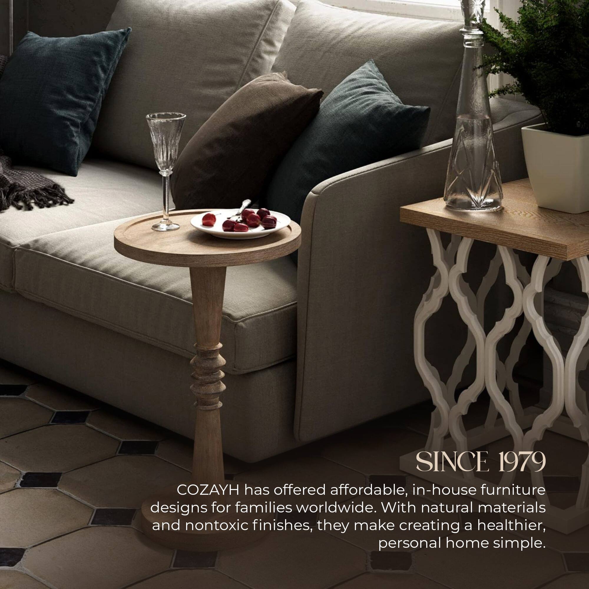 SINCE 1979 COZAYH has offered affordable, in-house furniture designs for families worldwide. With natural materials and nontoxic finishes, they make creating a healthier, personal home simple.