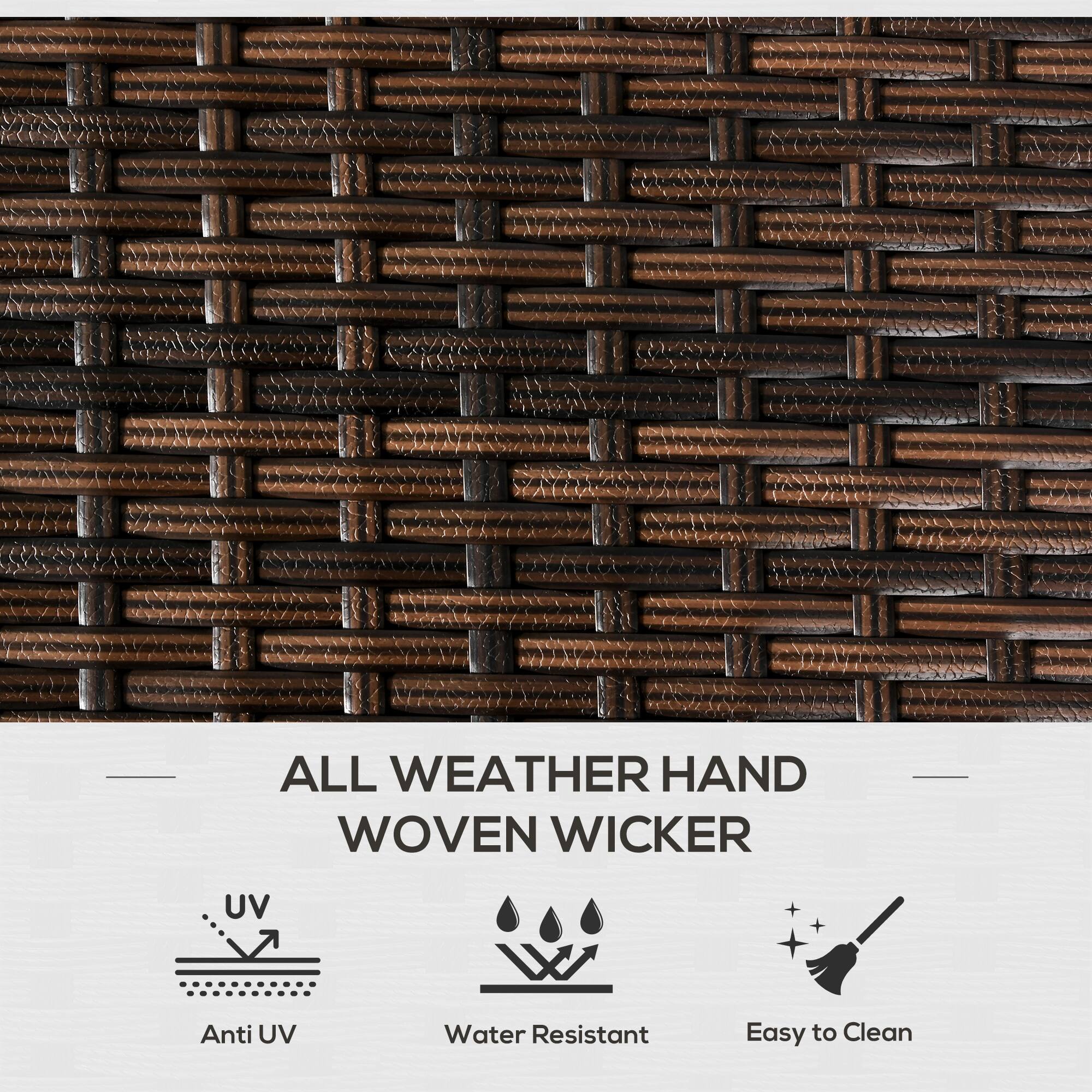 ALL WEATHER HAND WOVEN WICKER

- Anti UV
- Water Resistant
- Easy to Clean