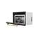 Alt View 1. ZLINE - Autograph 24" 1.6 cu ft. Built-in Convection Microwave Oven in Black Stainless Steel and Champagne Bronze Accents - Black Stainless Steel.