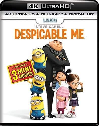Front. Despicable Me   - 4K Blu-Ray.