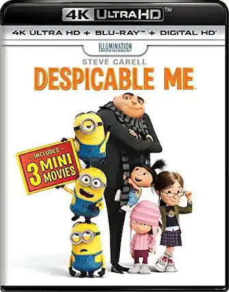 Front. Despicable Me - 4K Blu-Ray.