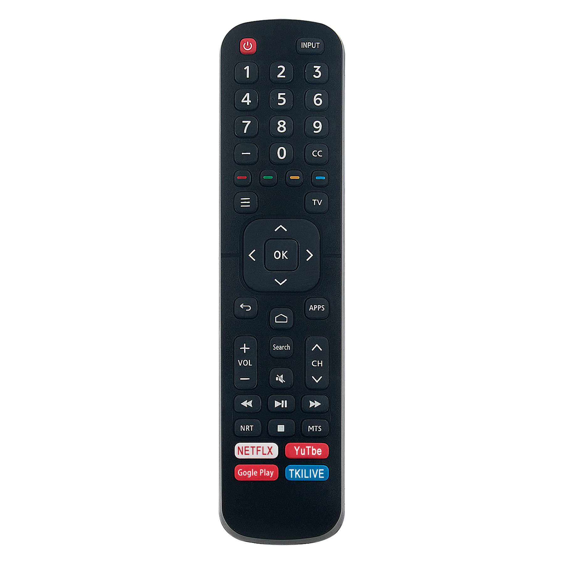 ALLIMITY - ERF2B60H IR Replacement Remote, Fit for Hisense Smart TV 32H5520F 32H5530F 40H5580F 40H5590F 43H6590F 55H9040F 55H9050F - Black
