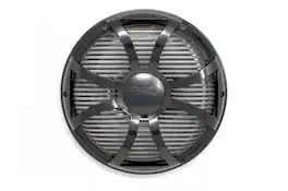 Wet Sounds - REVO 10 SW-B GRILL Black SW Closed Style Grill for the REVO 10 Inch Marine Subwoofer - Black/Gray