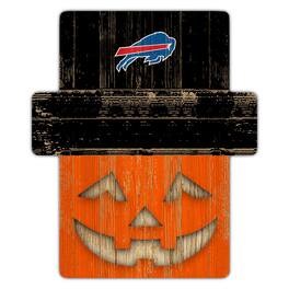 Fan Creations - Buffalo Bills 12" x 12" Jack-O-Lantern Display - Orange