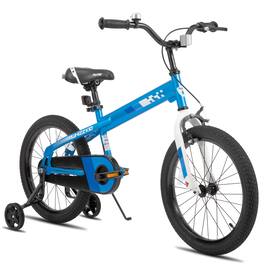 JOYSTAR - Whizz 20" Kids Bike for Toddler & Kids Ages 7-13, BMX Style Boys Bike with Training Wheels, Children Bicycles - Blue