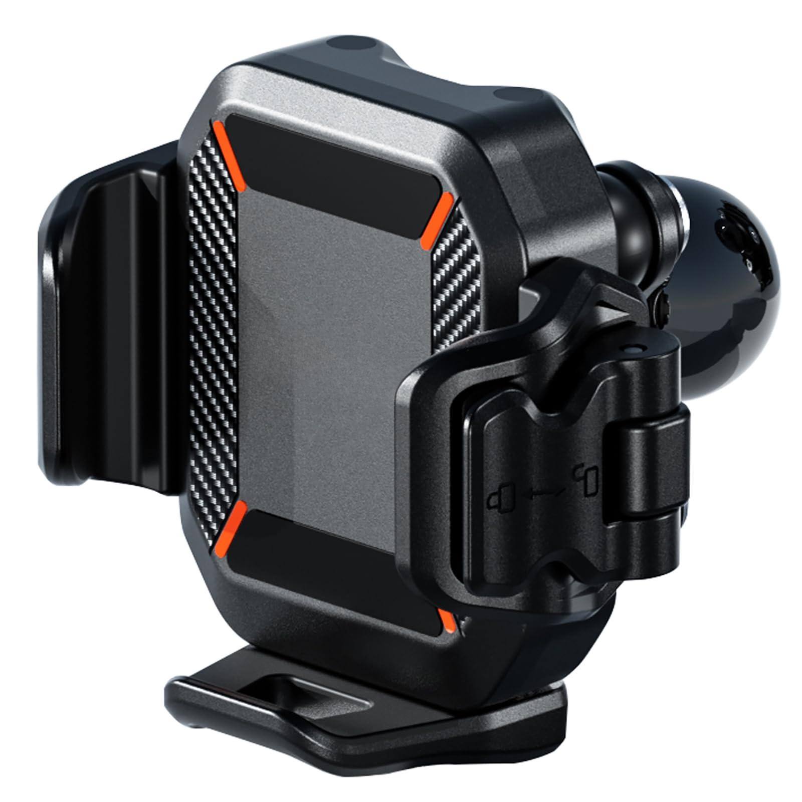 Front. VEGA AUTOMOTIVE - Anti vibration Phone Mount 1 Ball Suitable For 5 2 7 2 Up To Thick Phones Fits Ram B Size imesotu other Dou... - Default.