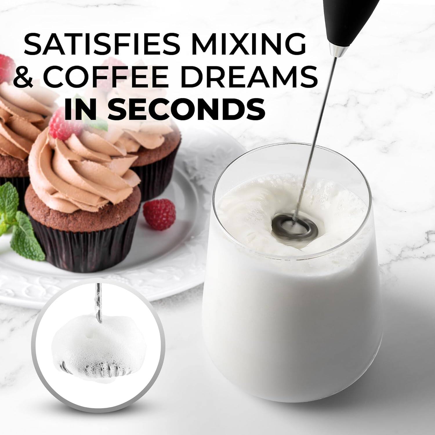 SATISFIES MIXING & COFFEE DREAMS IN SECONDS