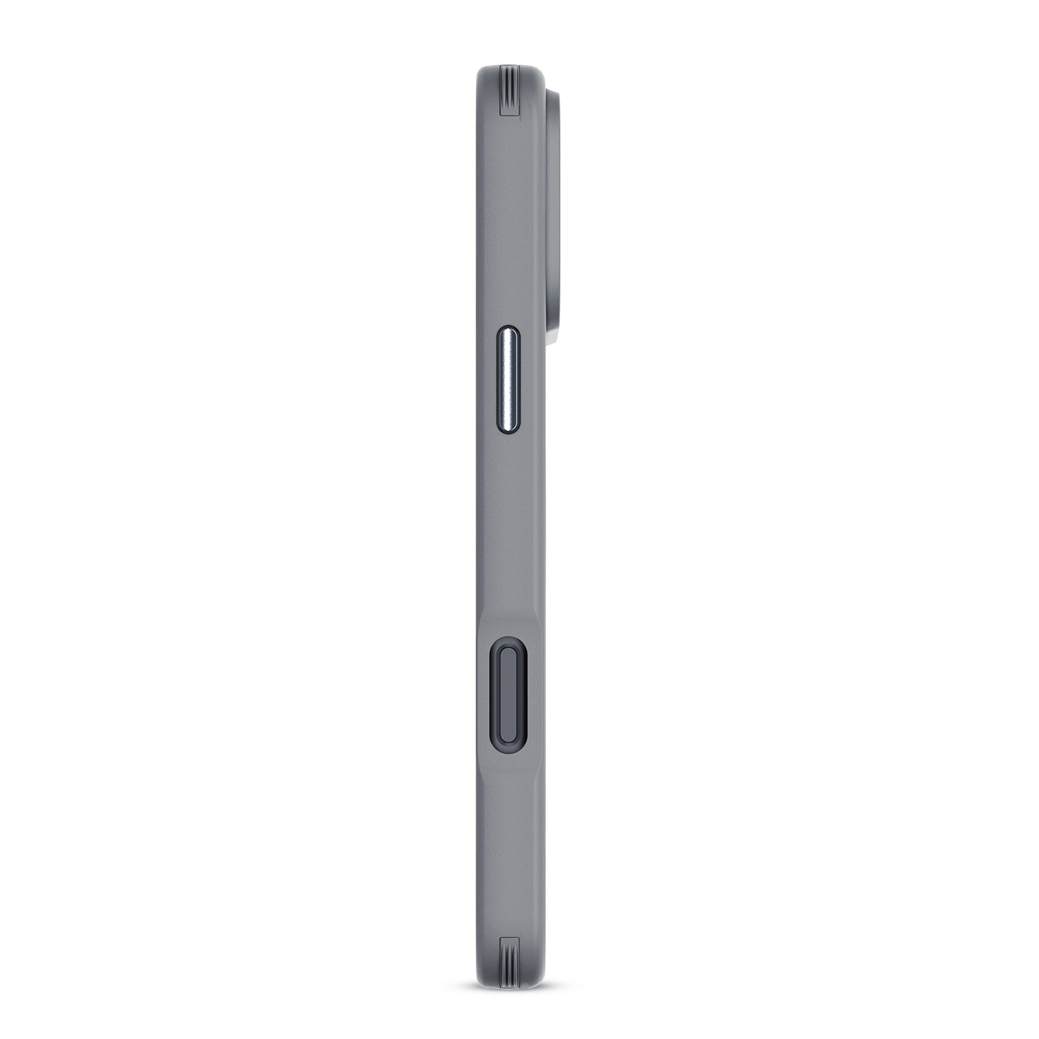 Alt View 2. BASELINE - TouchTone Series Kickstand Ring MagSafe Case for Apple iPhone 18 Pro / 17 Pro - Grey.