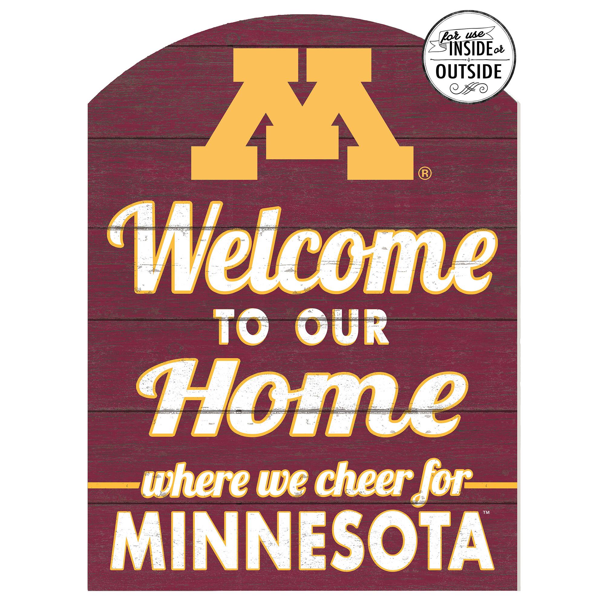 Minnesota Golden Gophers 16'' x 22'' Marquee Sign