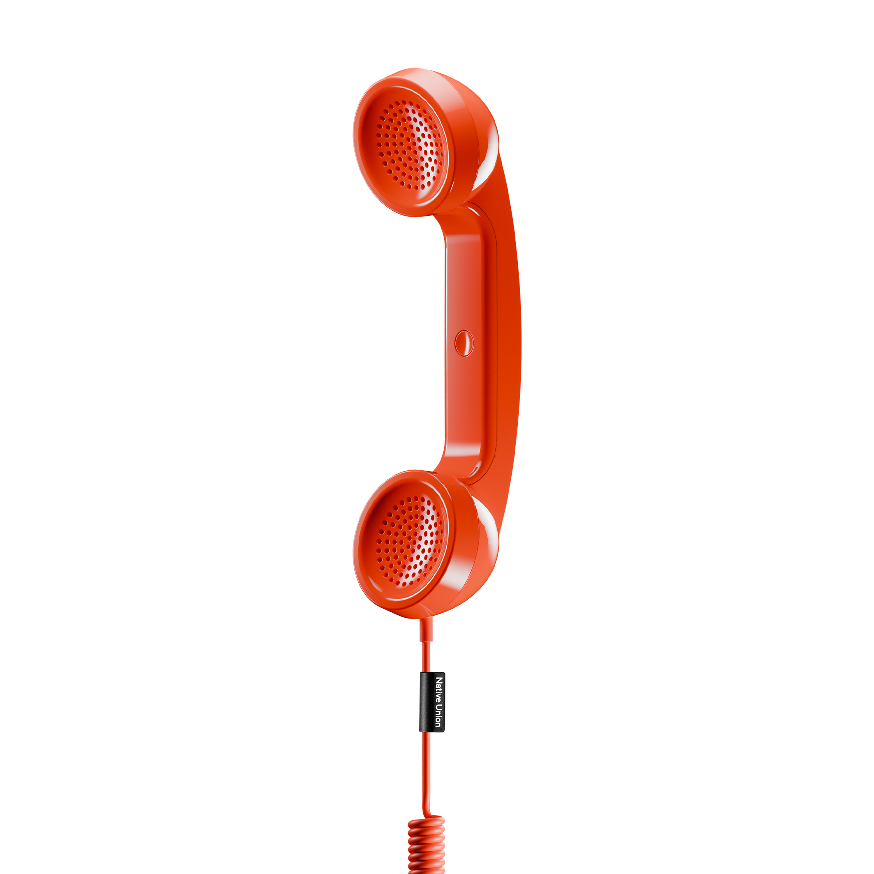 Native Union - POP Phone - USB-C Wired Headphone - Alarm Red