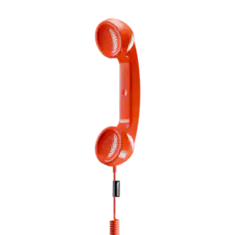 Native Union - POP Phone - USB-C Wired Headphone - Alarm Red