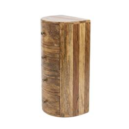 Butler Specialty - Liam Light Wood End Table with Storage - Light Brown