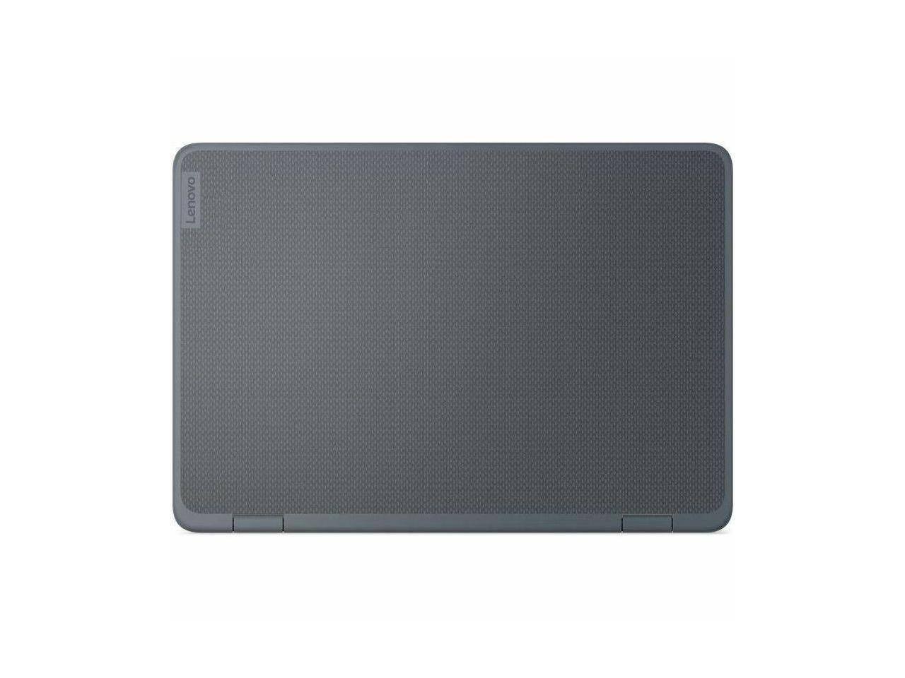 Alt View 4. Lenovo - Lenovo 300w Yoga Gen 4 11.6" Touch Screen Intel Processor N200 8GB Memory 128 GB SSD Windows 11 Pro 82VM0018US - Gray.