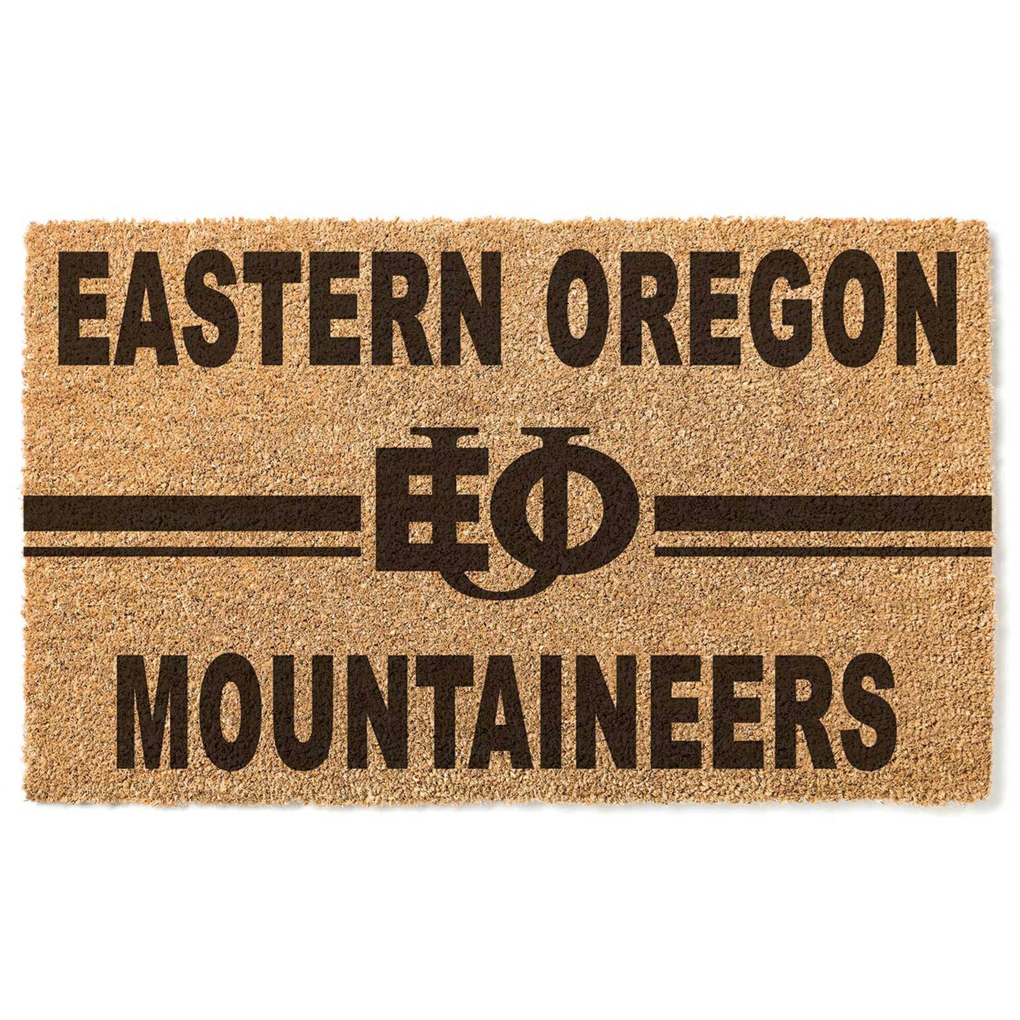Eastern Oregon Mountaineers 18" x 30" Team Logo Doormat