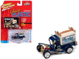 Johnny Lightning - George Barris Ice Cream Truck "Classic Plastic" "Pop Culture" 2024 Release 2 1/64 - Blue