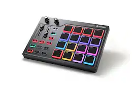 Donner music - Donner STARRYPAD MIDI Pad Beat Maker Machine Professional - Black