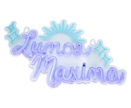 Ukonic - Harry Potter Lumos Maxima Hanging LED Neon Wall Light Sign - Blue