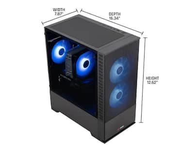 ADVANCED BATTLESTATIONS ABS Cyclone Aqua Gaming PC Windows 11 ADVANCED BATTLESTATIONS ABS Cyclone Aqua Gaming PC Windows 11
