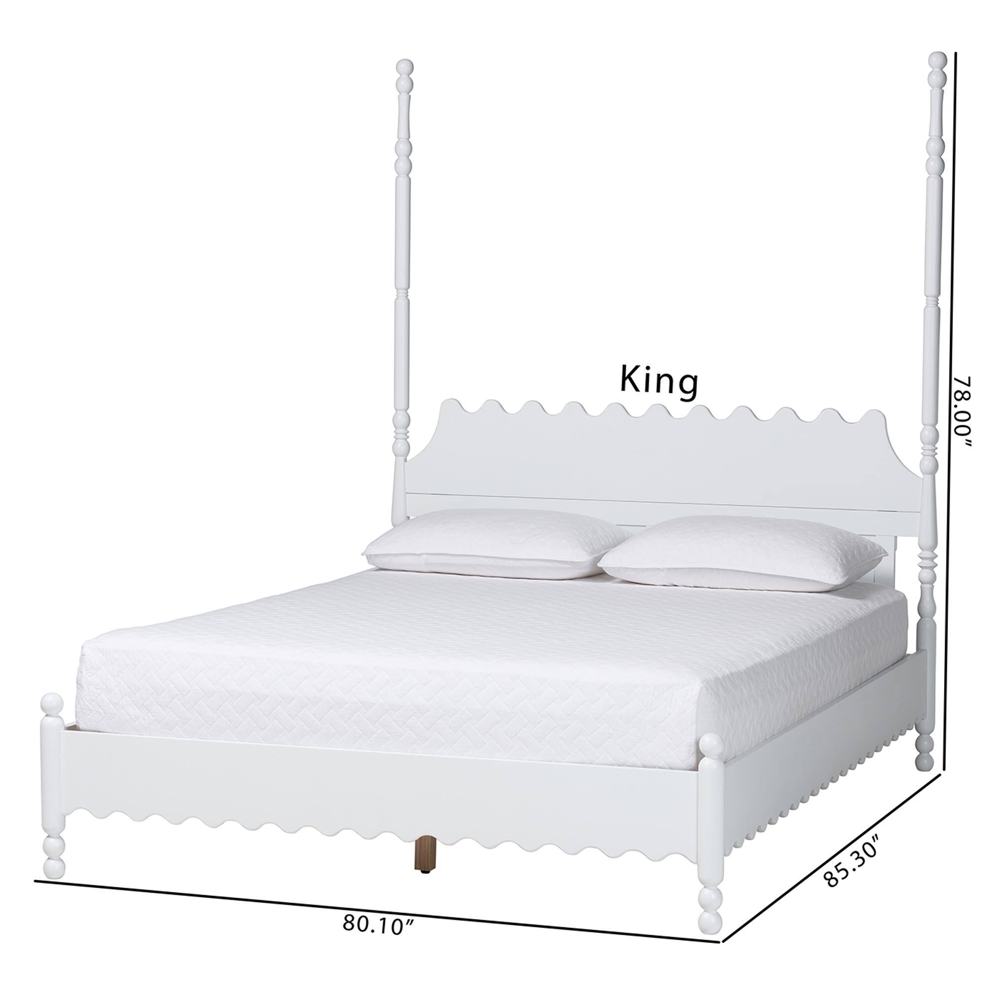King  
78.00" x 80.10" x 85.30"