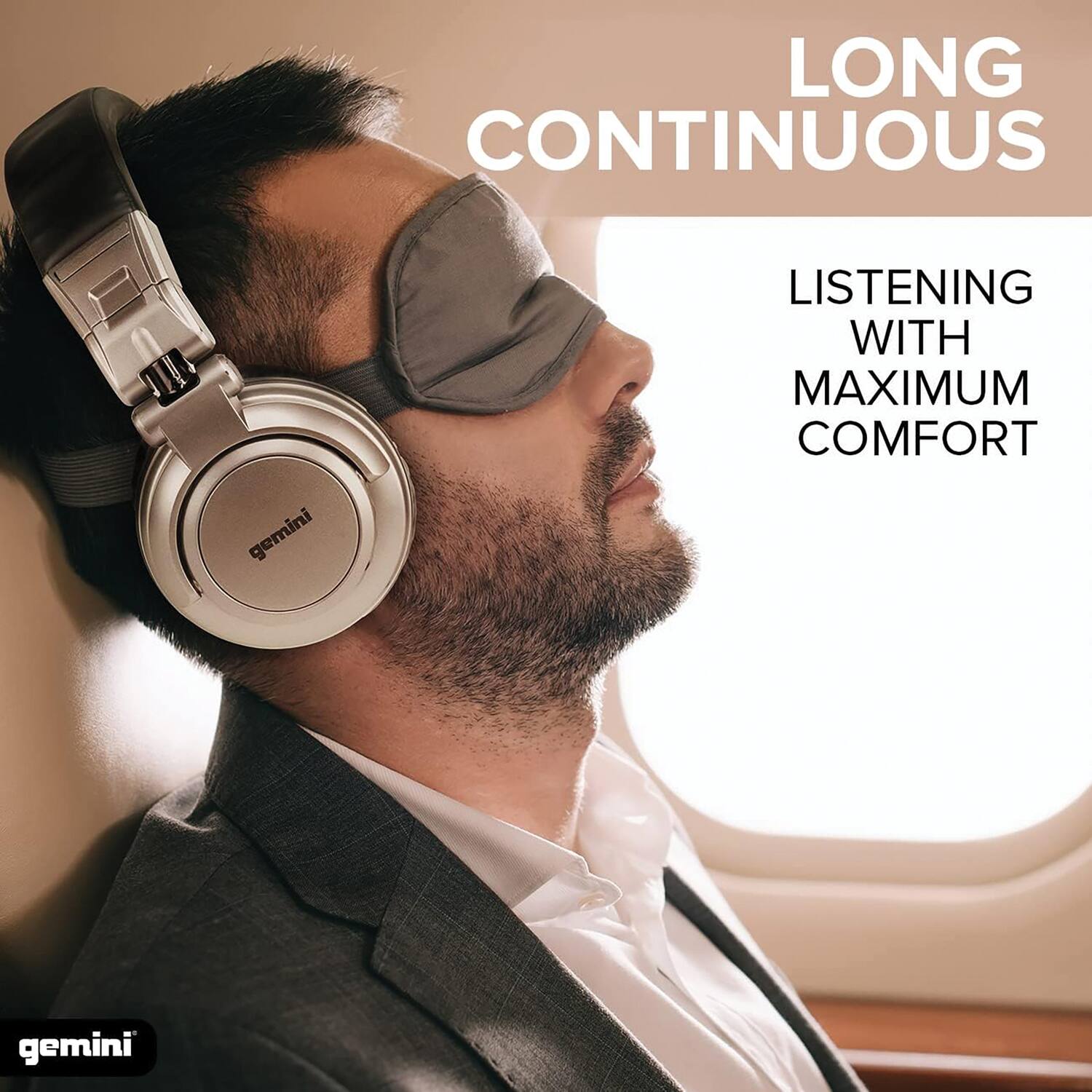 LONG CONTINUOUS  
LISTENING WITH MAXIMUM COMFORT  

gemini
