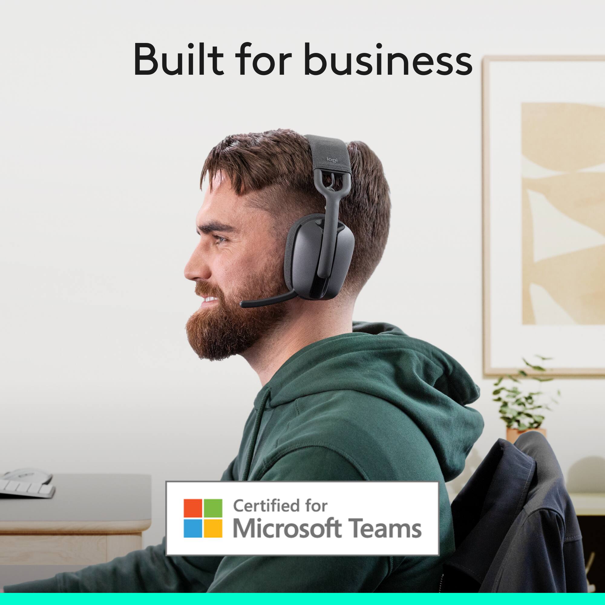 Built for business

Certified for Microsoft Teams