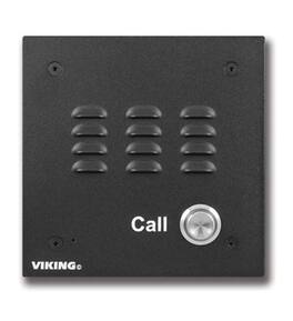 Viking - IP Entry Phone, Finish (E-10-IP) - Black
