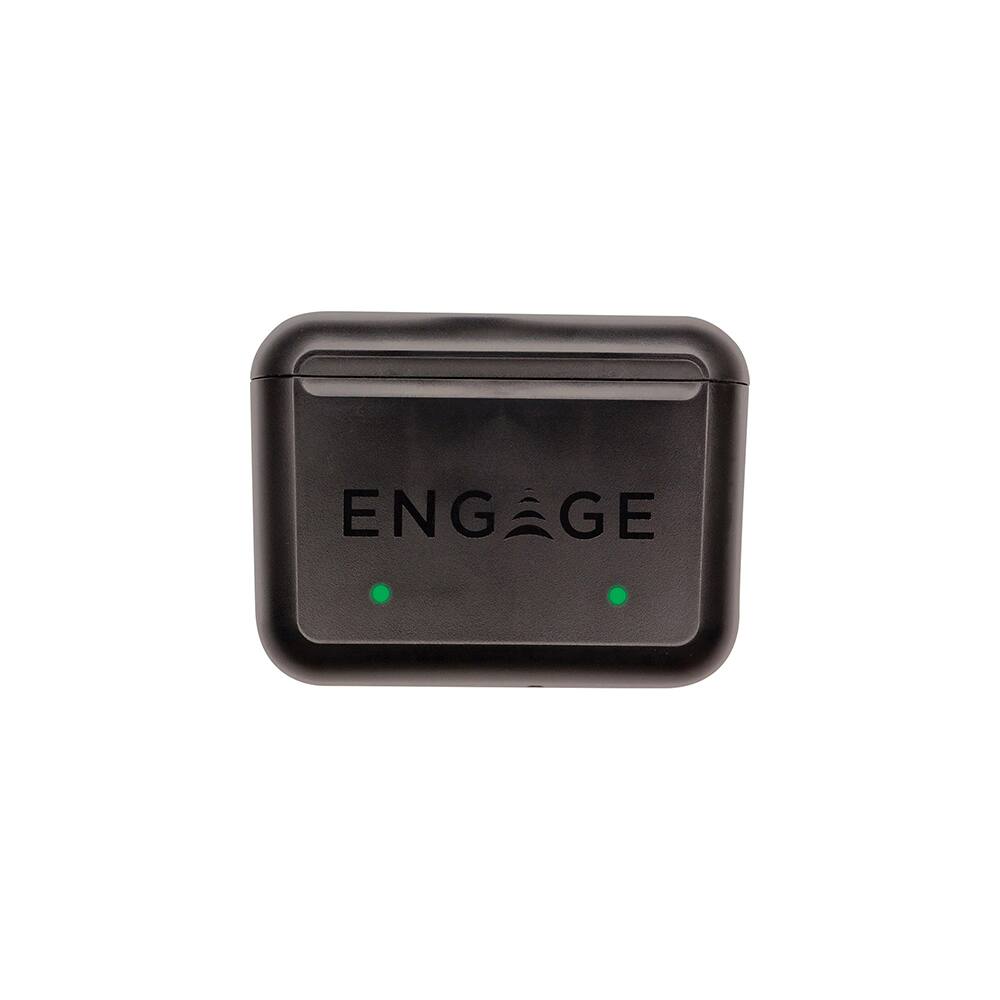 Left. Lucid Hearing - Engage Rechargeable OTC Hearing Aid - Behind the Ear with BT streaming (iPhone) - Beige.