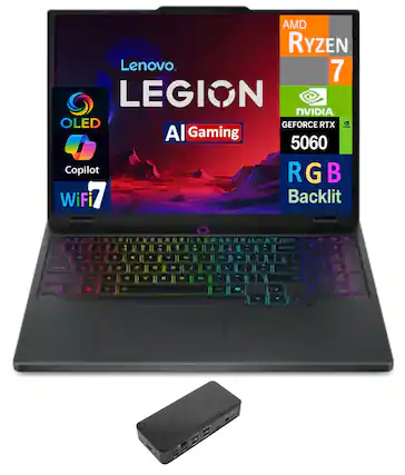AMD Ryzen 7
NVIDIA GeForce RTX 5060
OLED
AI Gaming
Copilot
RGB Backlit
WiFi 7