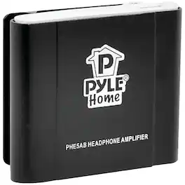 PYLE - Home Bass Boosting Portable Headphone - Black