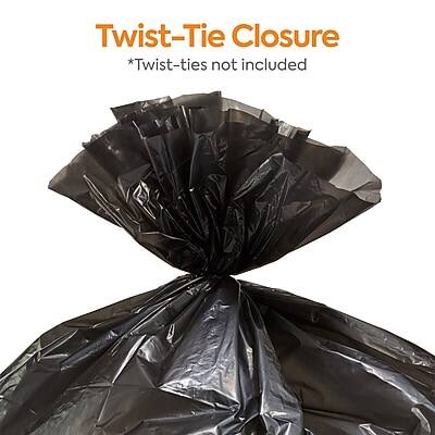 Twist-Tie Closure  
*Twist-ties not included