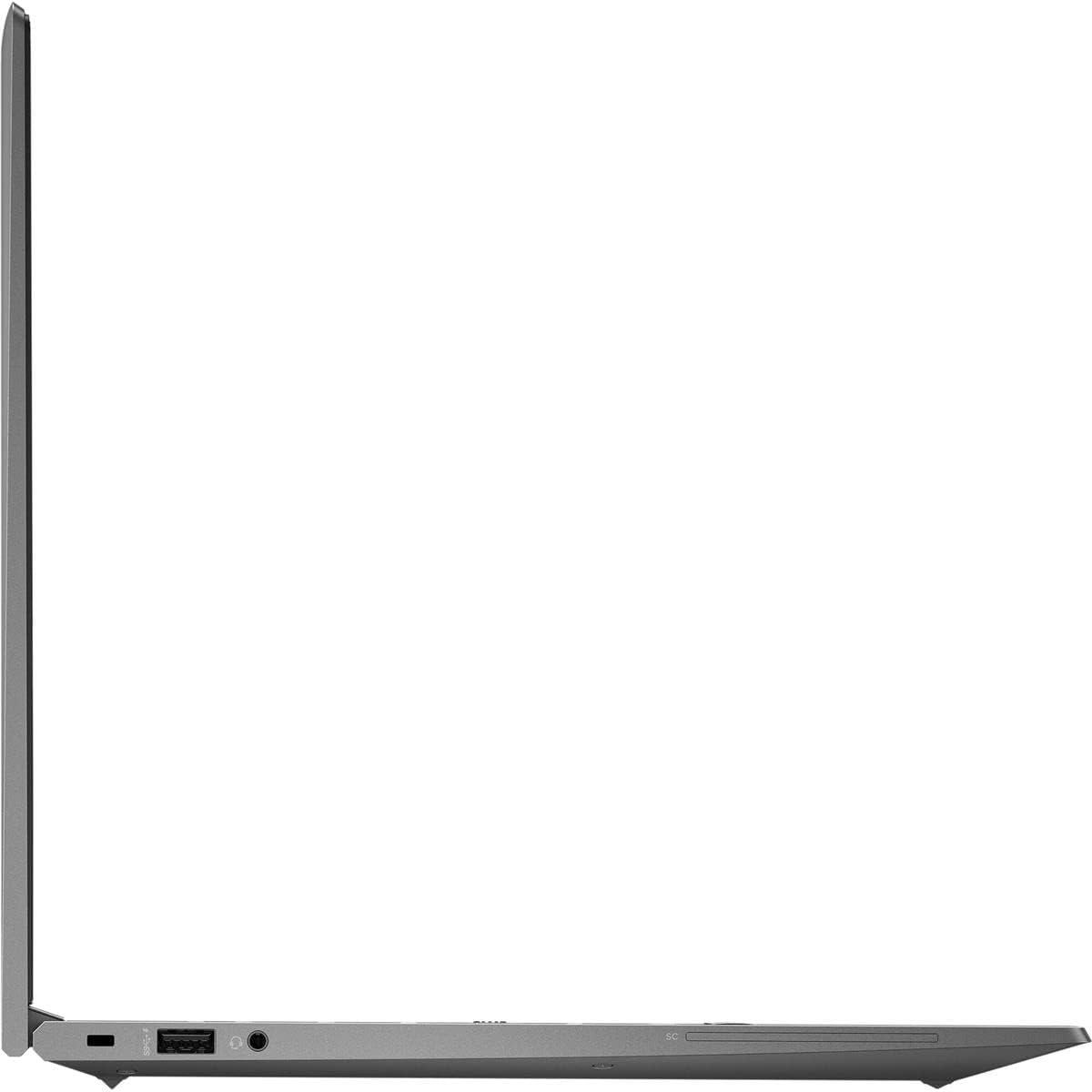 Alt View 4. HP - ZBook Firefly 14 G8 15.6" FHD IPS Intel Core i5-1135G7 2.4 GHz up to 4.2 GHz 8GB 256GB SSD Windows 11 Pro Laptop - Gray.