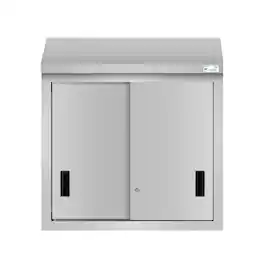 Koolmore - 30 Inch Commercial Wall Cabinet with Sliding Doors NSF - Stainless Steel