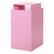 Alt View Zoom 13. OSP Home Furnishings - 3 Drawer Locking Metal File Cabinet with Top Shelf - Pink.