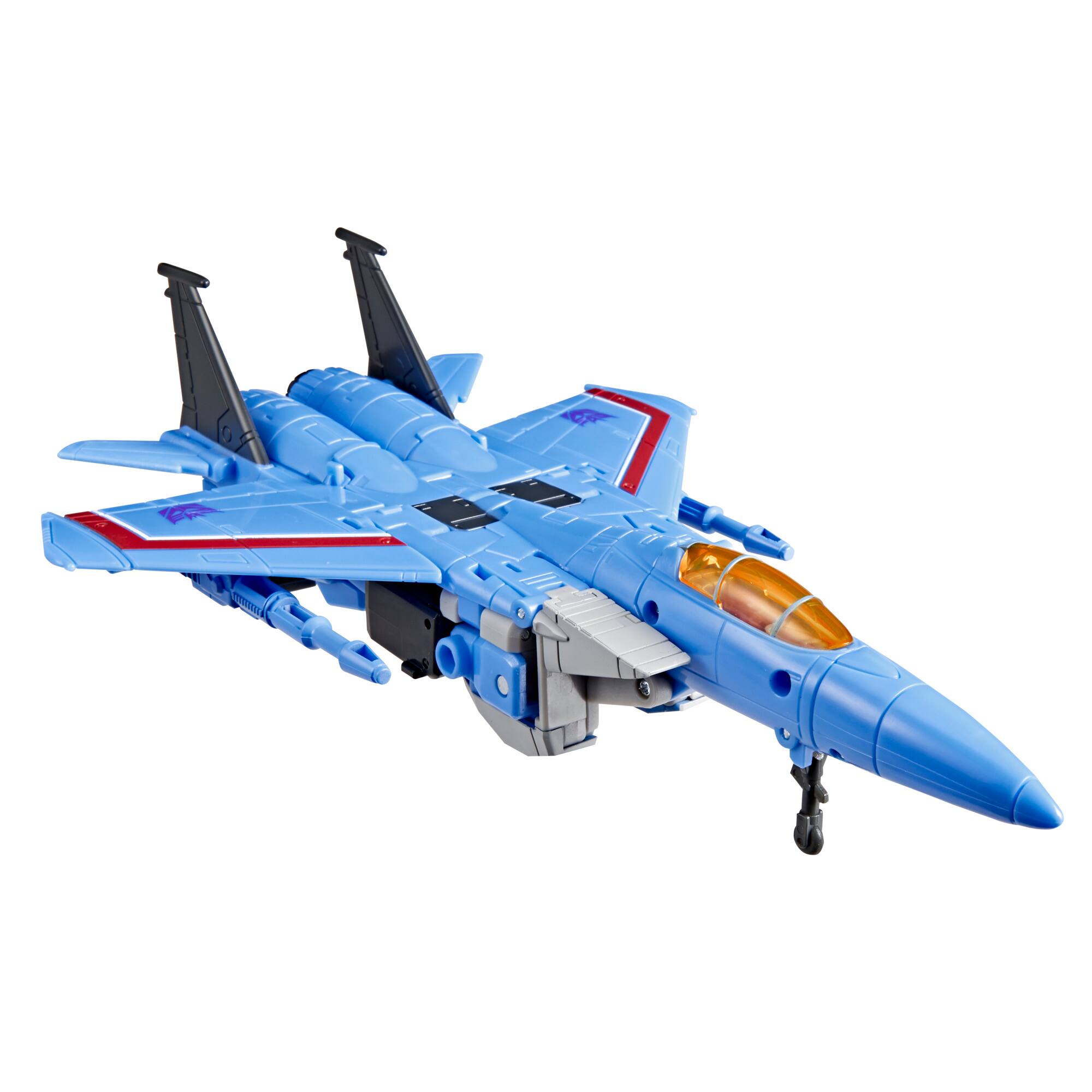 Angle. Transformers - Transformers Studio Series The Transformers: The Movie Voyager Class Thundercracker Action Figure.