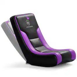 GTPlayer - Rocker Floor Gaming Chair Ergonomic Comfortable Floor Rocker - Purple