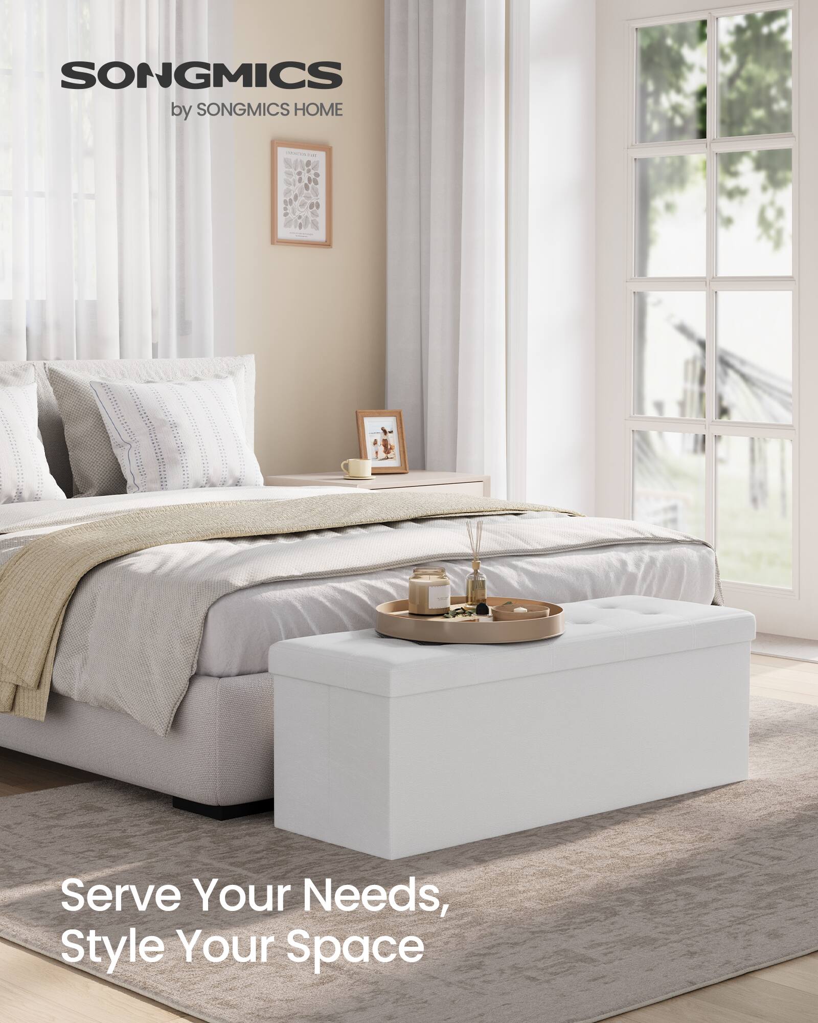 SONGMICS  
by SONGMICS HOME  

Serve Your Needs,  
Style Your Space