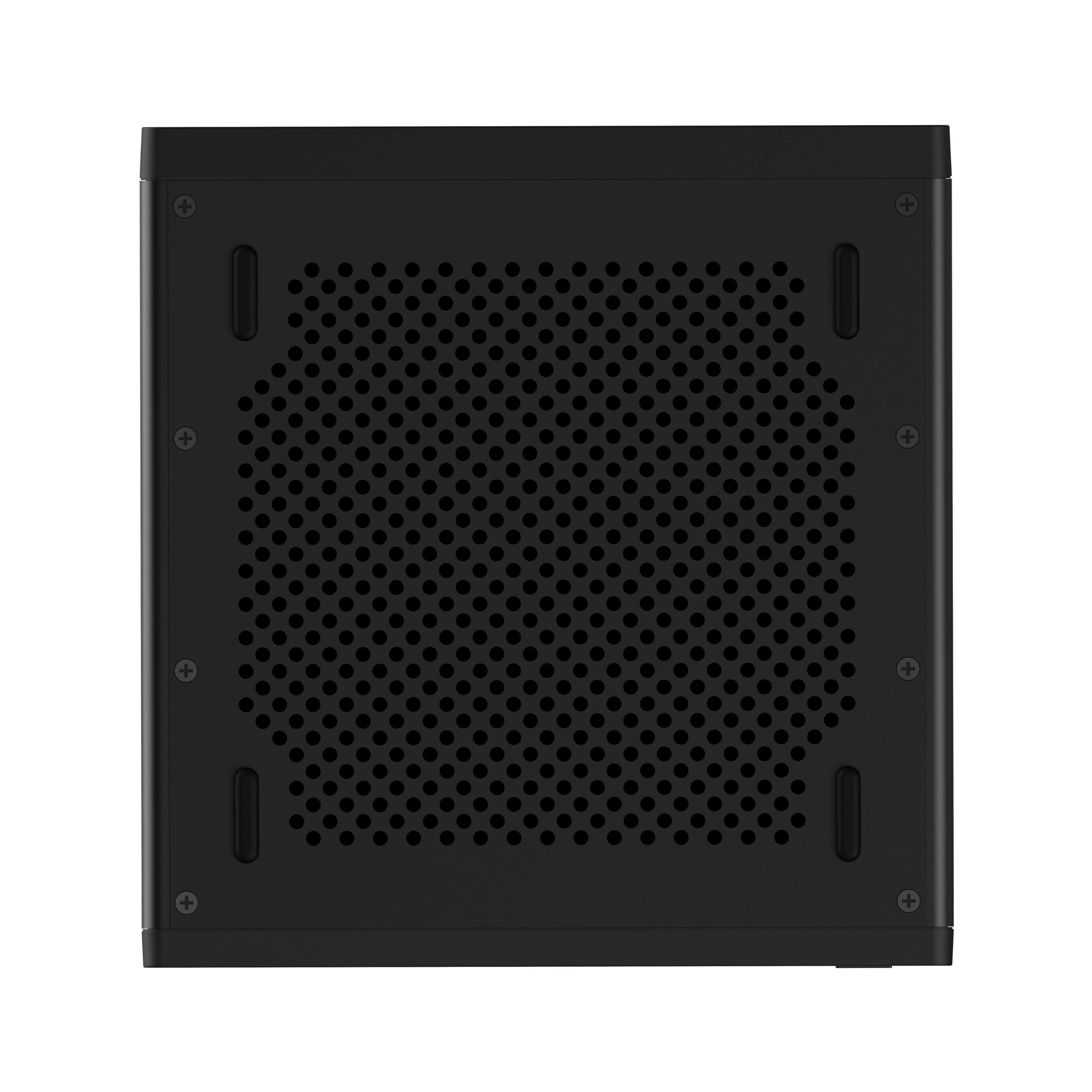 Alt View 4. Minisforum - MS-03-336H Mini Workstation, 32GB RAM & 1TB SSD, Intel Core Ultra 5 336H (12C/12T), Intel Graphics, 84 TOPS Combined AI - black.