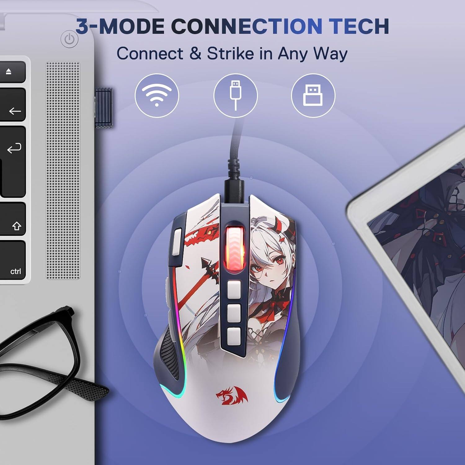 3-MODE CONNECTION TECH  
Connect & Strike in Any Way