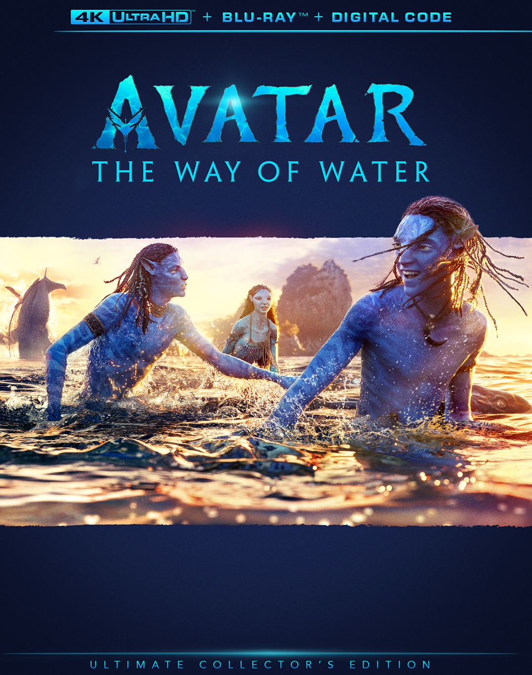 Best Buy Avatar The Way Of Water Includes Digital Copy 4k Ultra Hd Blu Rayblu Ray 2022 3098