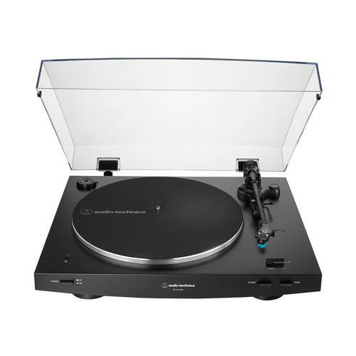 Angle. Audio-Technica - Audio-Technica AT-LP3xBT Fully Automatic Wireless Belt-Drive Turntable with Bluetooth - Black.
