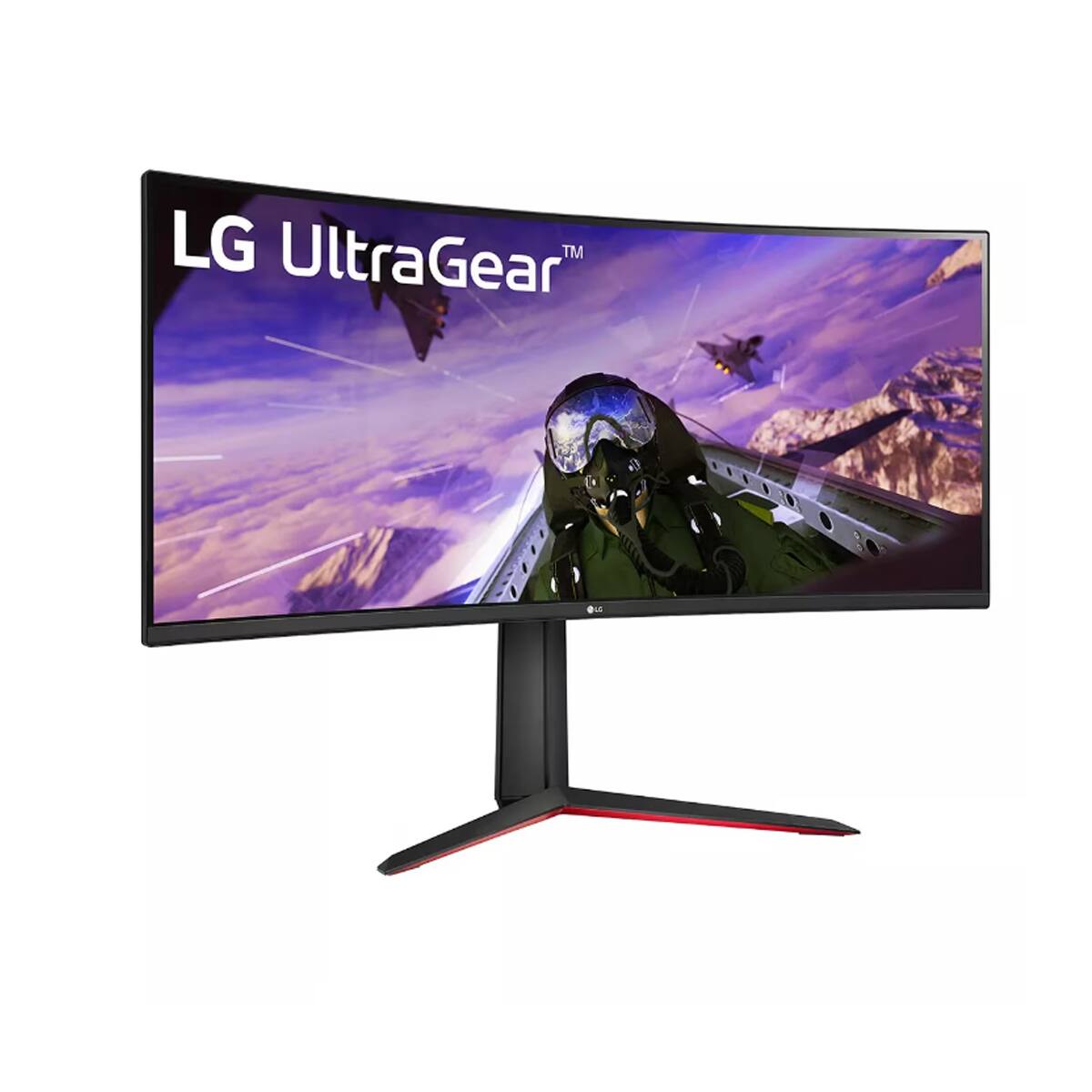 Alt View 1. LG - UltraGear 34GP63A-B 34" 21:9 UltraWide QHD 160Hz Curved VA HDR Gaming Monitor.