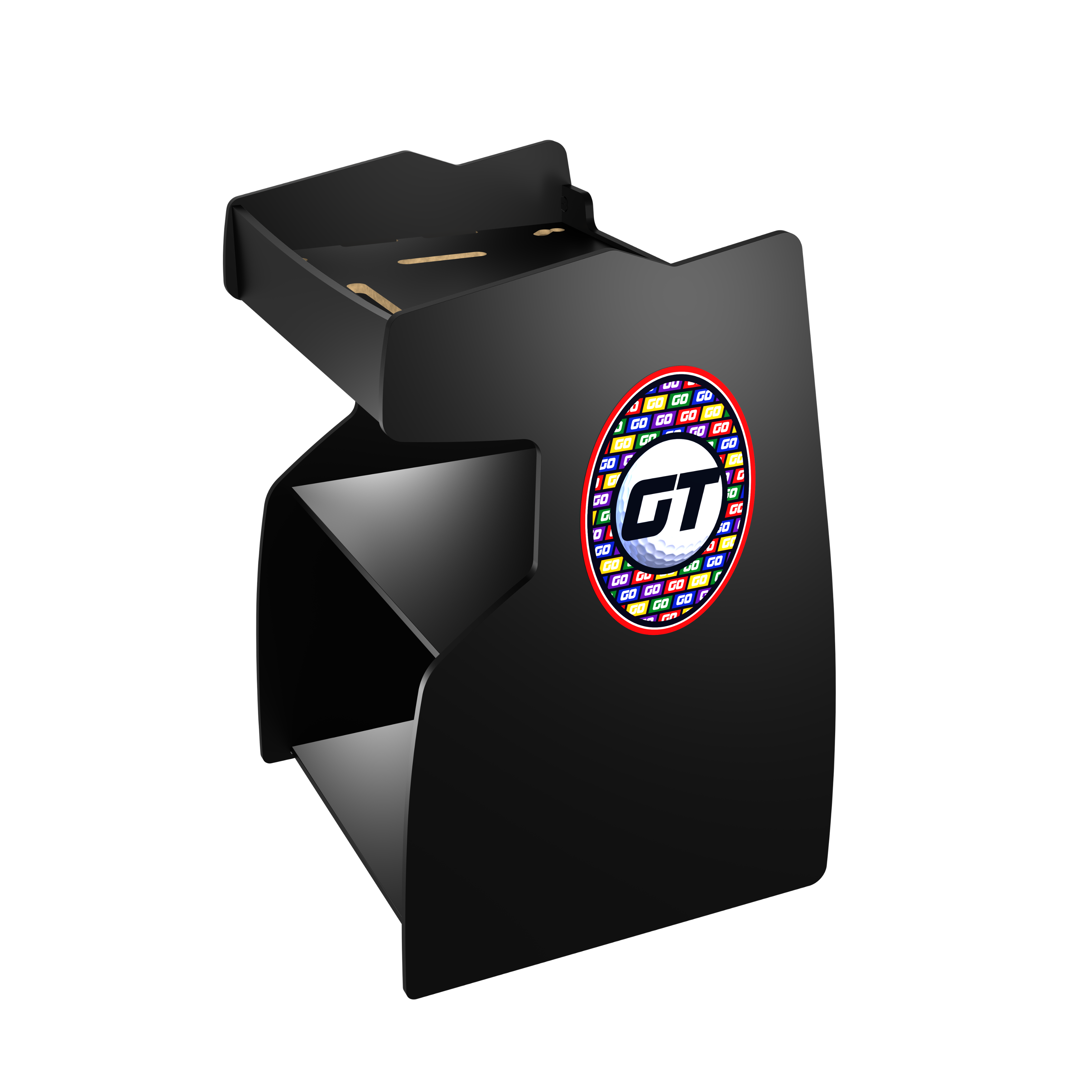 Alt View 3. Incredible Technologies - Golden Tee GO Stand - Black.