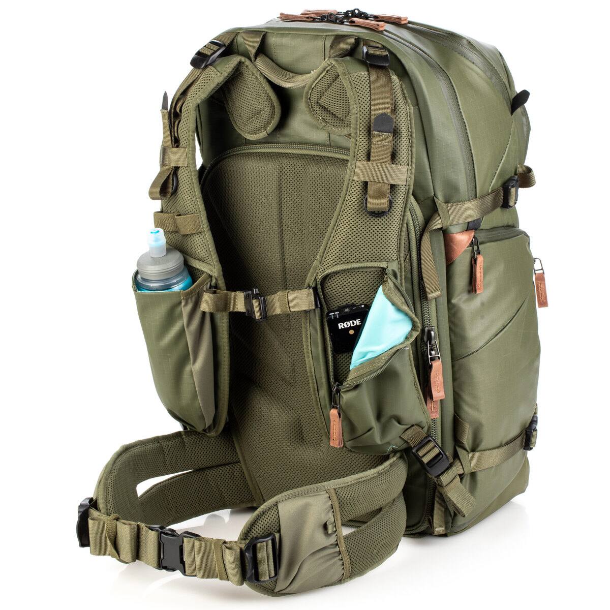 Alt View 2. Shimoda - Shimoda Explore V2 35 Liter Adventure Backpack Starter Kit, Army Green.