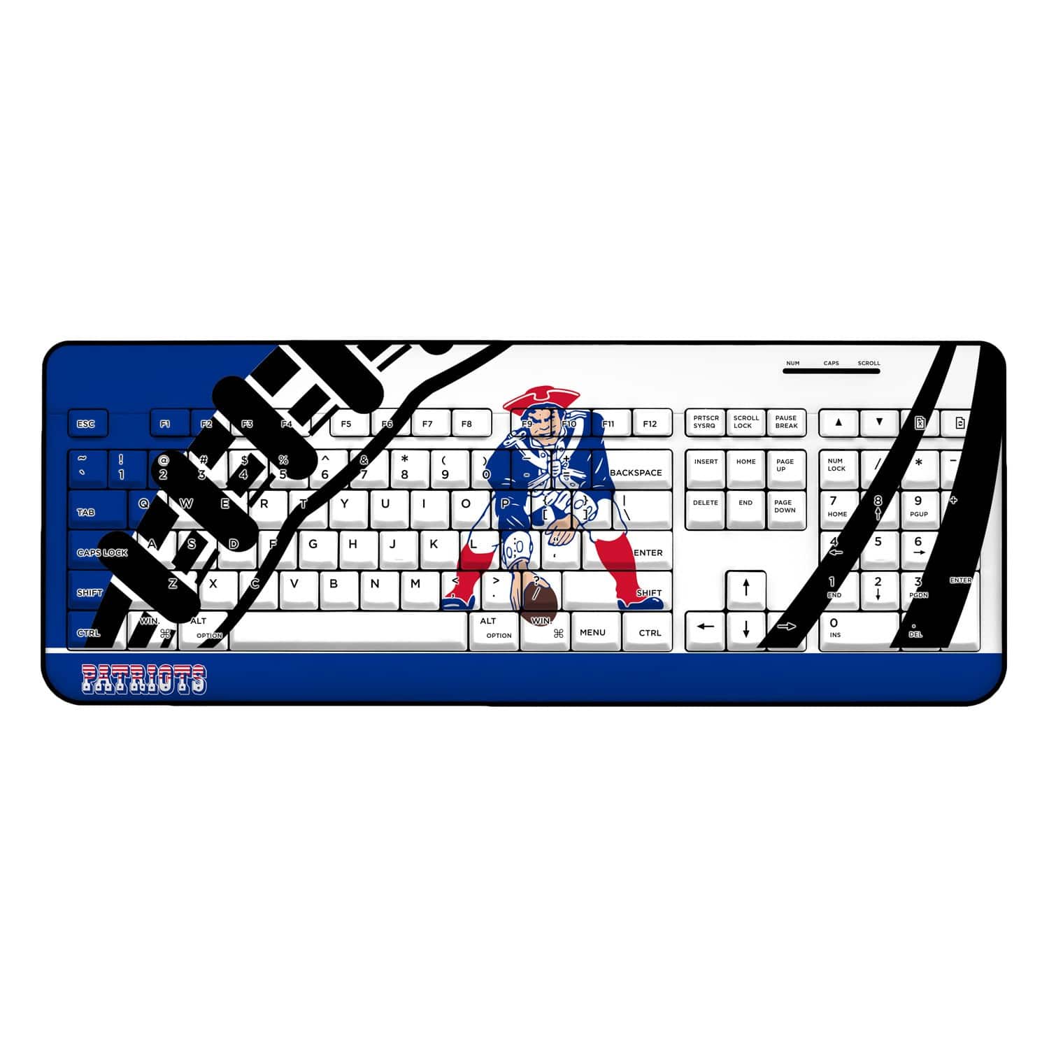 Keyscaper - Passtime Design Wireless Keyboard - Multicolor