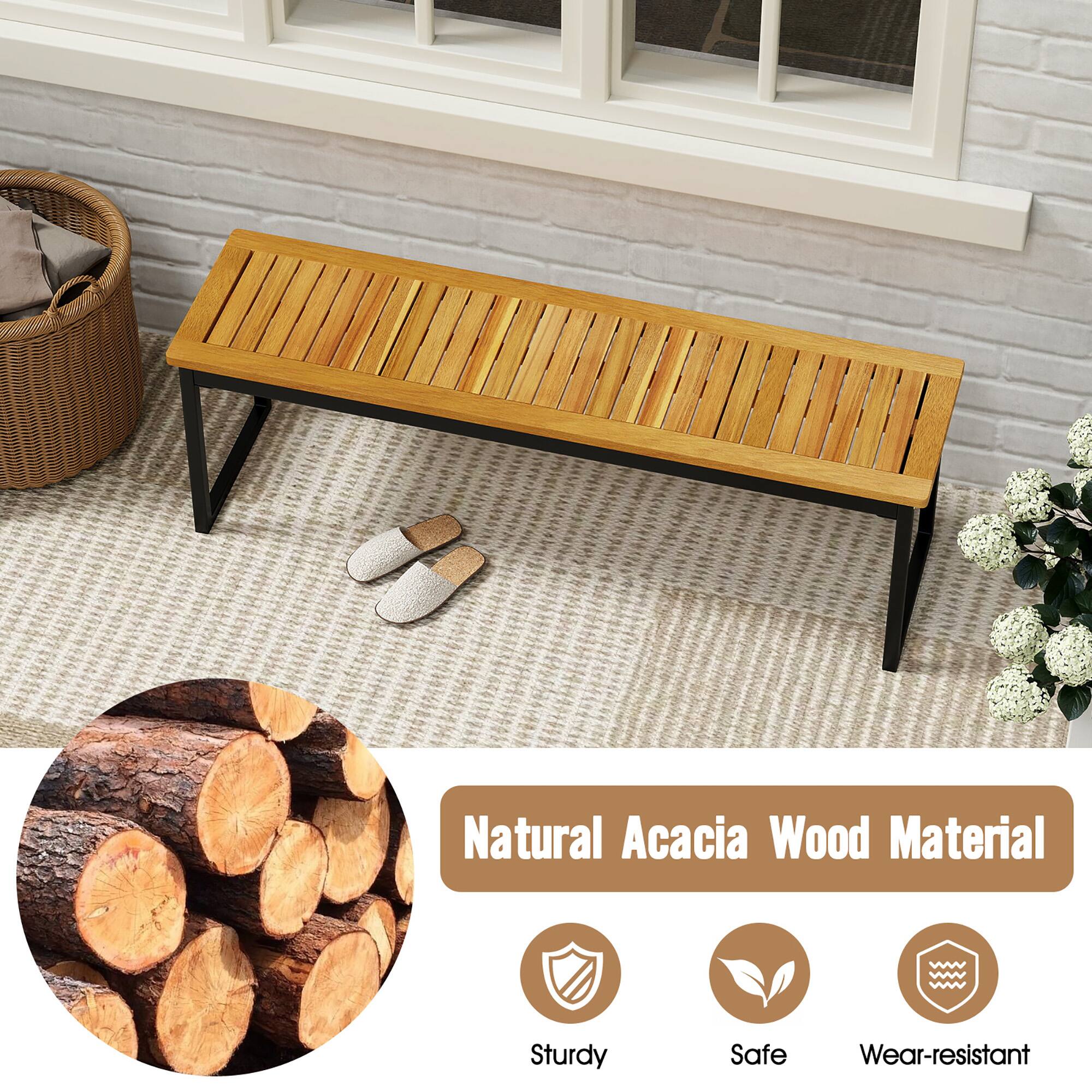 Natural Acacia Wood Material
Sturdy
Safe
Wear-resistant